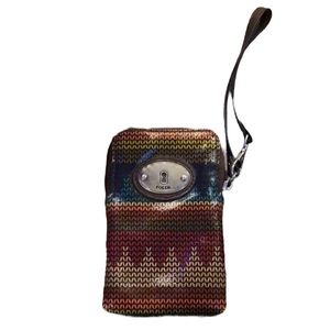 Fossil Key•Per Wristlet